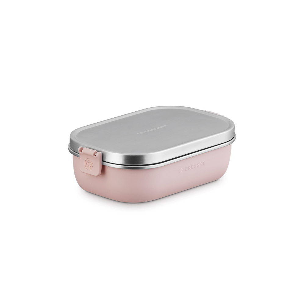 Le Creuset On The Go Shell Pink Lunch Box 900ml